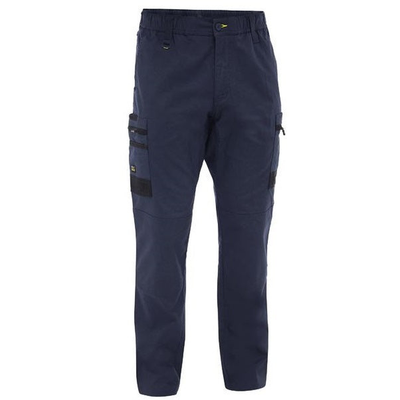 Bisley BPC6338 FLX & Move™ Stretch Canvas Elastic Waist Cargo Pants