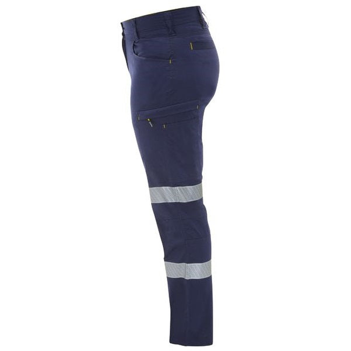 Bisley BPCL6152T Womens X Airflow™ Taped Stretch Ripstop Lightweight Cargo Pants, alternative side view