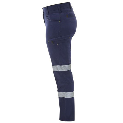 Bisley BPCL6152T Womens X Airflow™ Taped Stretch Ripstop Lightweight Cargo Pants, alternative side view