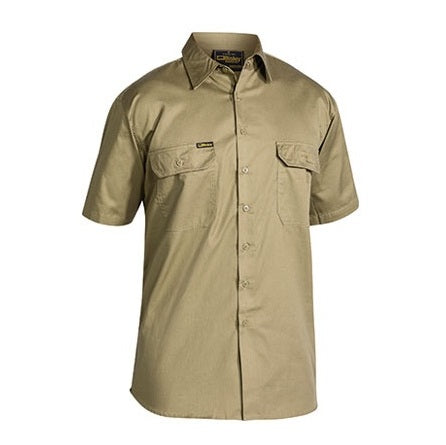 Bisley BS1893 Cool Lightweight Drill Short Sleeve Shirt