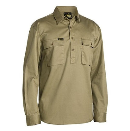 Bisley BSC6433 Closed Front Cotton Drill Shirt