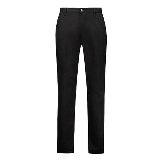 Black, tapered leg, wrinkle resistant, Biz Collection BS423L Womens Venture Pants front view