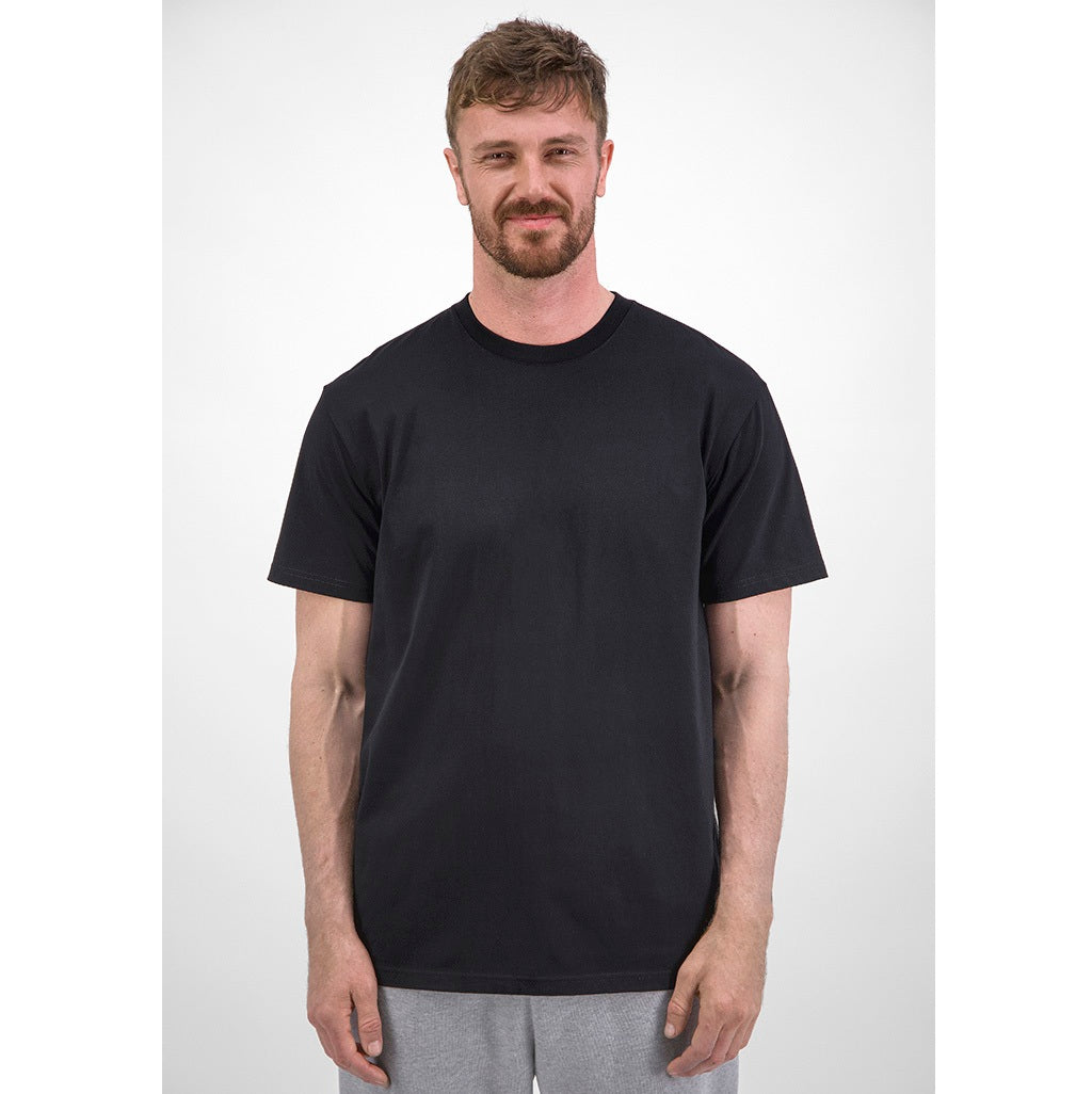 GOODMATES X2001M Mens Everyday Short Sleeve Tee - Black - Alternative Front View
