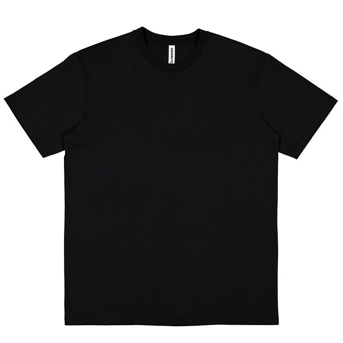 GOODMATES X2001W Womens Everyday Short Sleeve Tee - Black - Front View