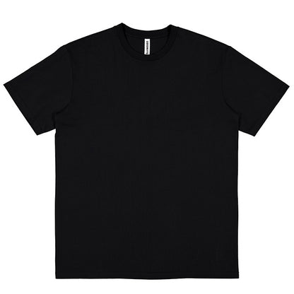black tshirt on white background