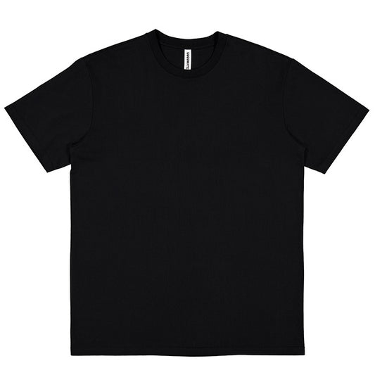 black tshirt on white background