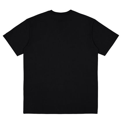 black tshirt on white background