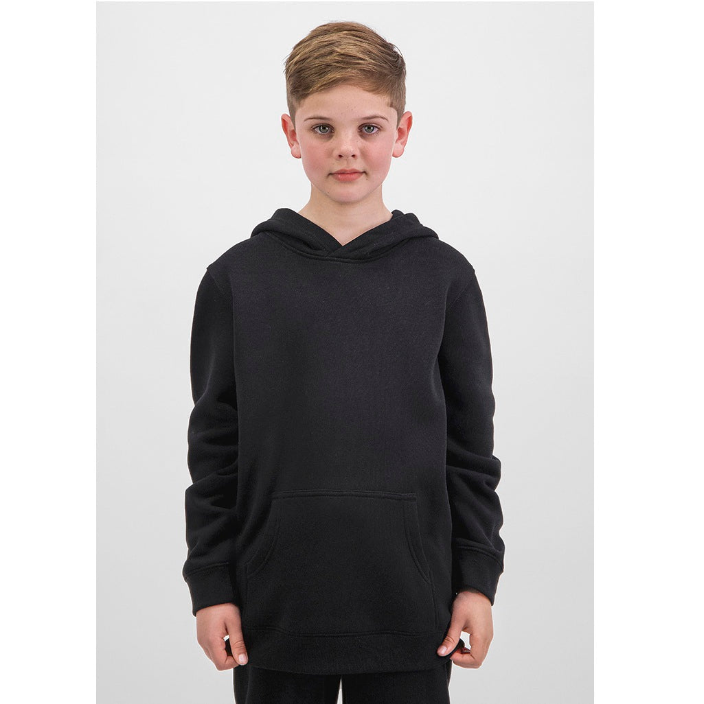 GOODMATES X1003K Kids Basis Hoodie - Black - Alternative Front View