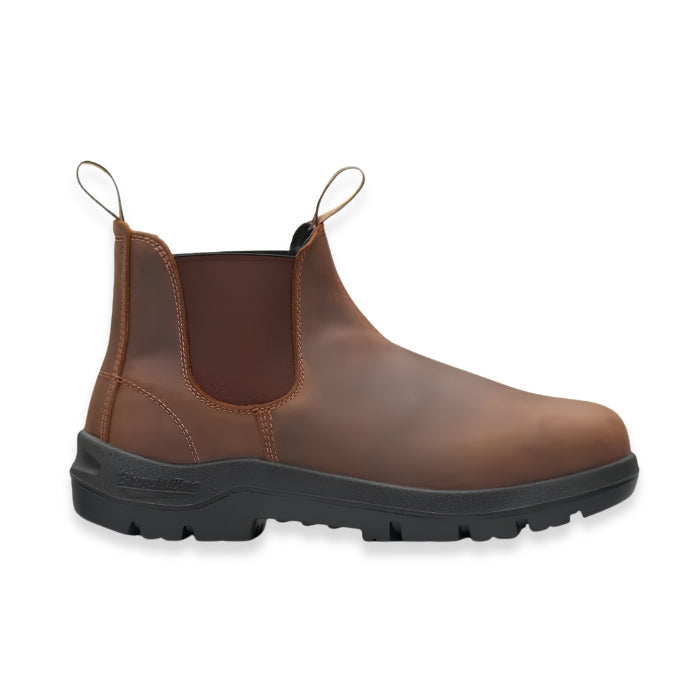 Blundstone 720 WorkLife Teak Elastic Side Boots - Side View