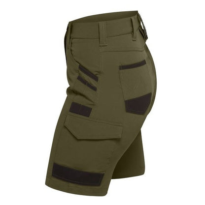 Bisley BSHL1332 Womens FLX & Move 4-Way Stretch Zip Cargo Shorts