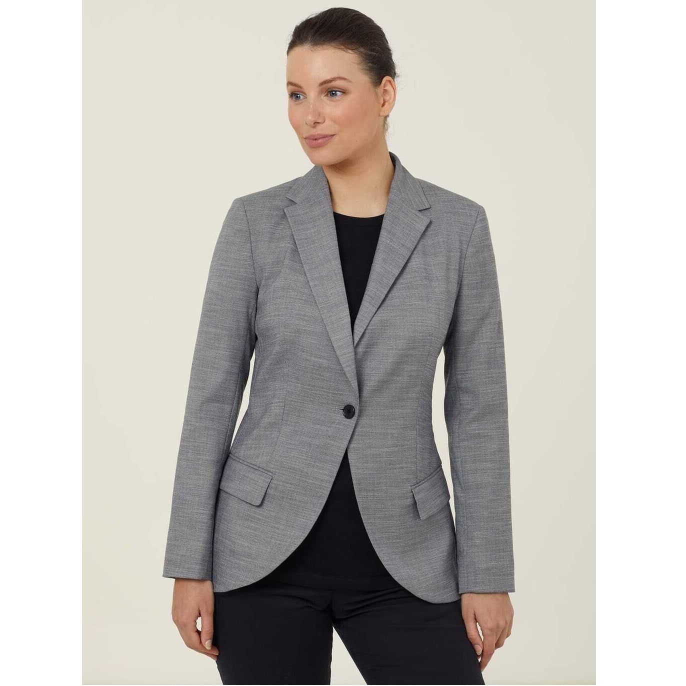 NNT CAT1E9 Linen Look Half-Lined Jacket