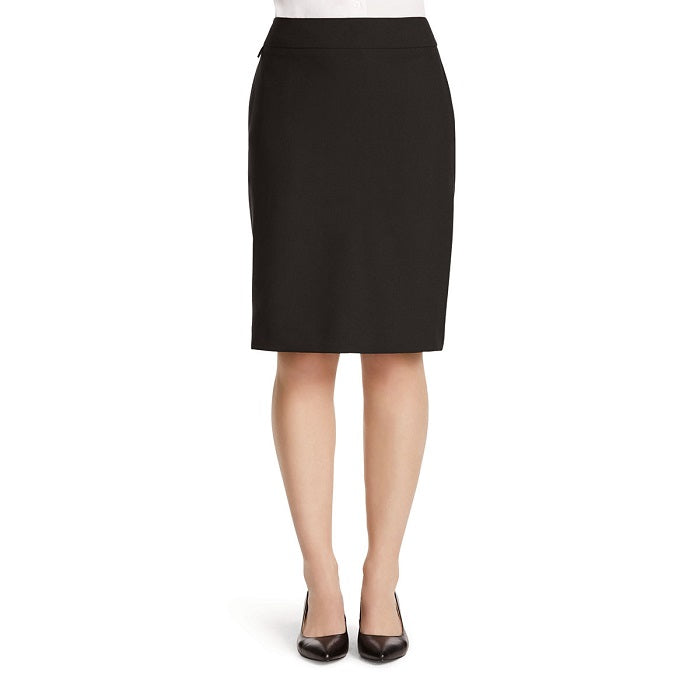 NNT CAT2NH Ladies Pencil Skirt - Black - Back View