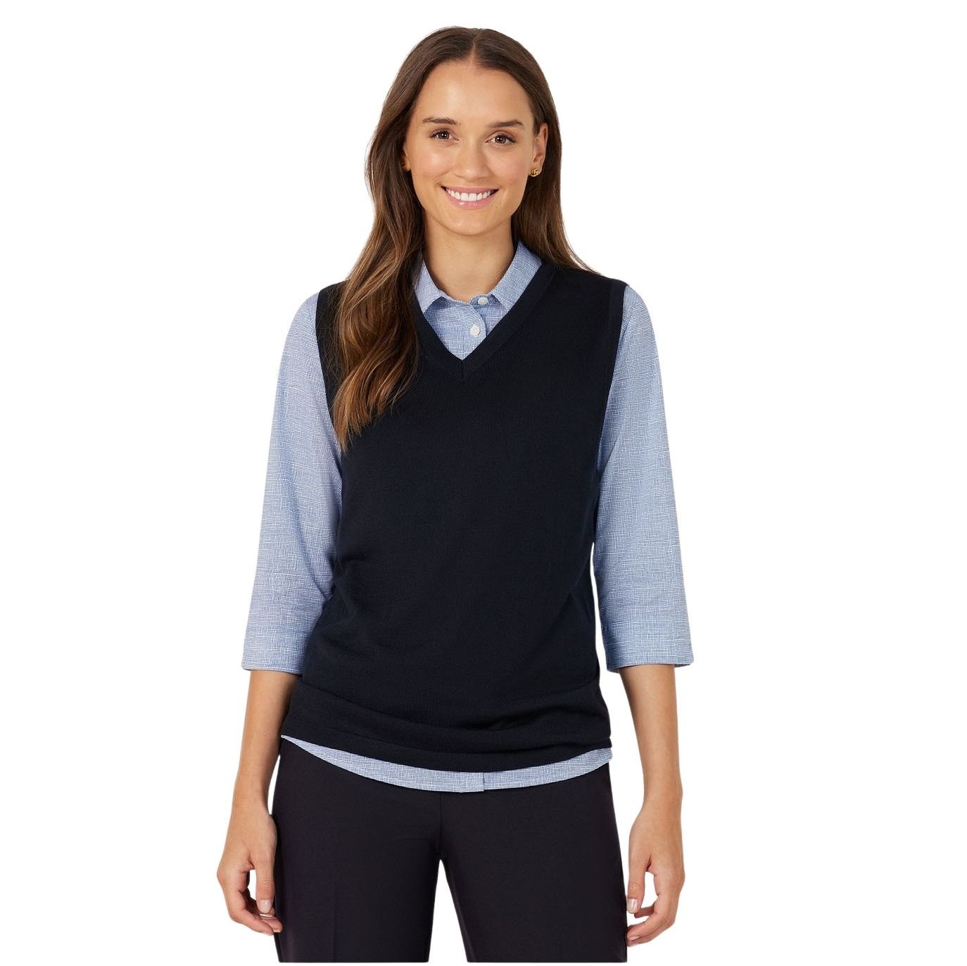 NNT CAT5BS Ladies V Neck Vest