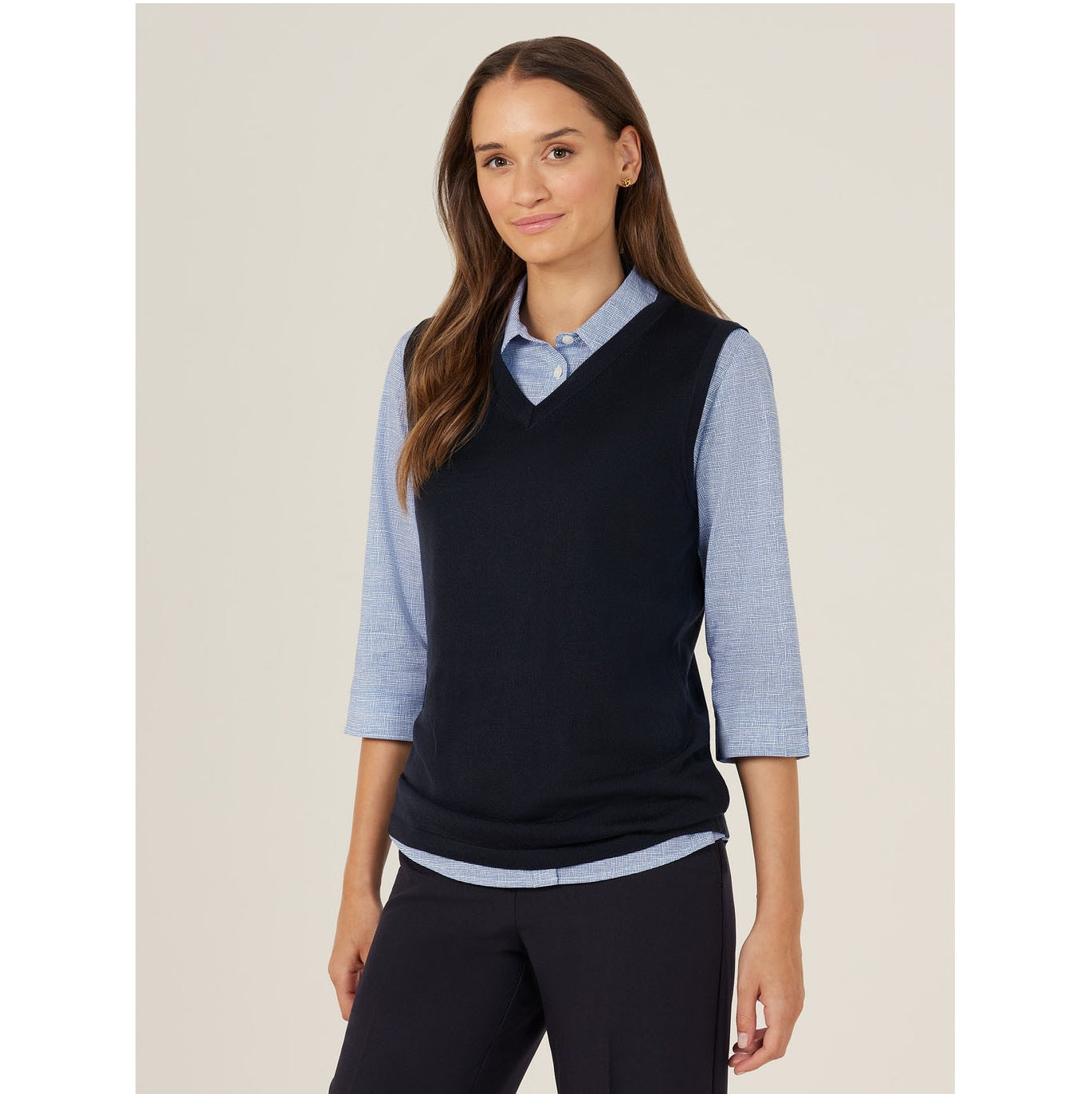 NNT CAT5BS Ladies V Neck Vest