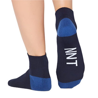 NNT CATKDN Bamboo Sports Sock Ankle Length Contrast Heel