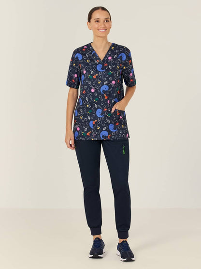 NNT CATRFW Under the Sea Scrub Top