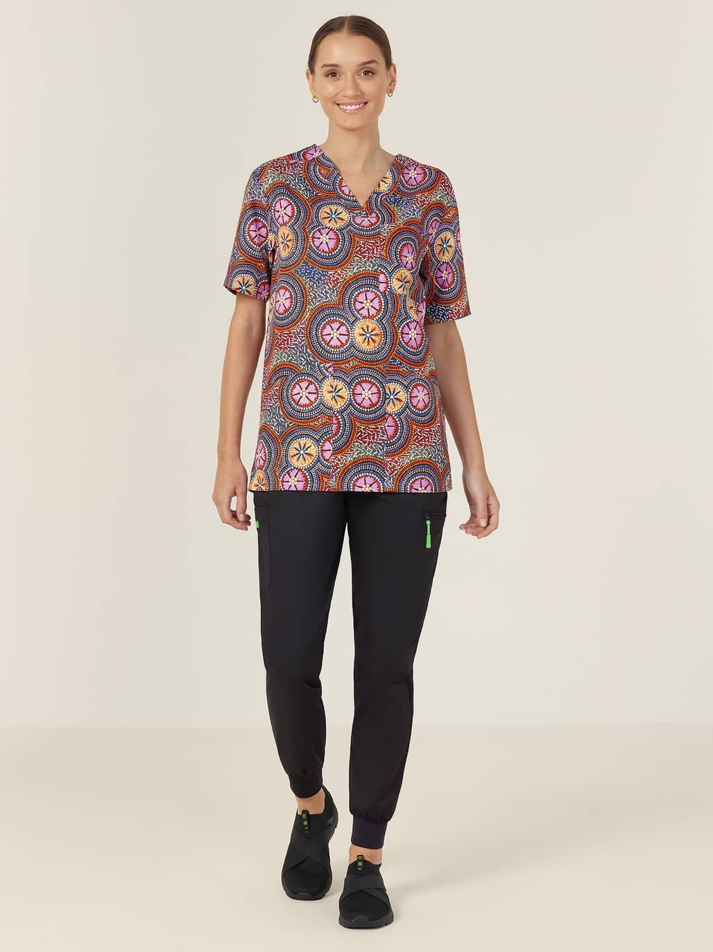NNT CATRGJ-BTC Unisex Bush Tucker Scrub Top