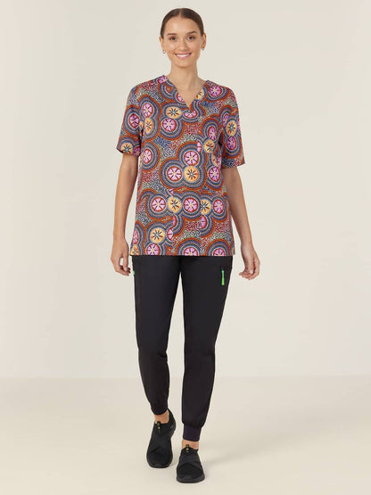NNT CATRGJ-BTC Unisex Bush Tucker Scrub Top