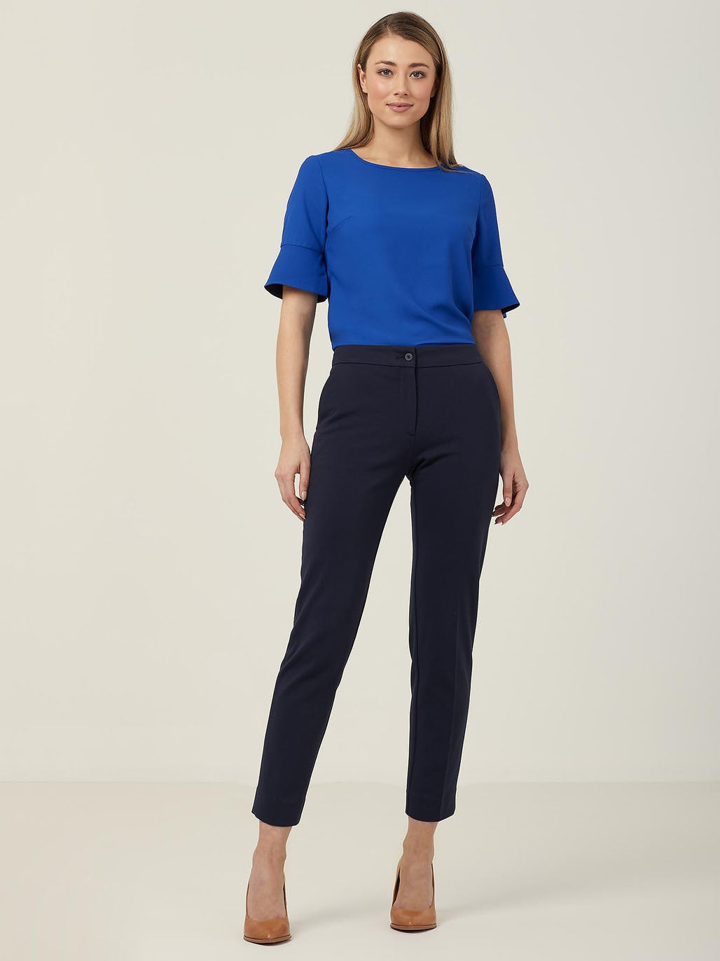 NNT CATU5T Fluted Sleeve Top