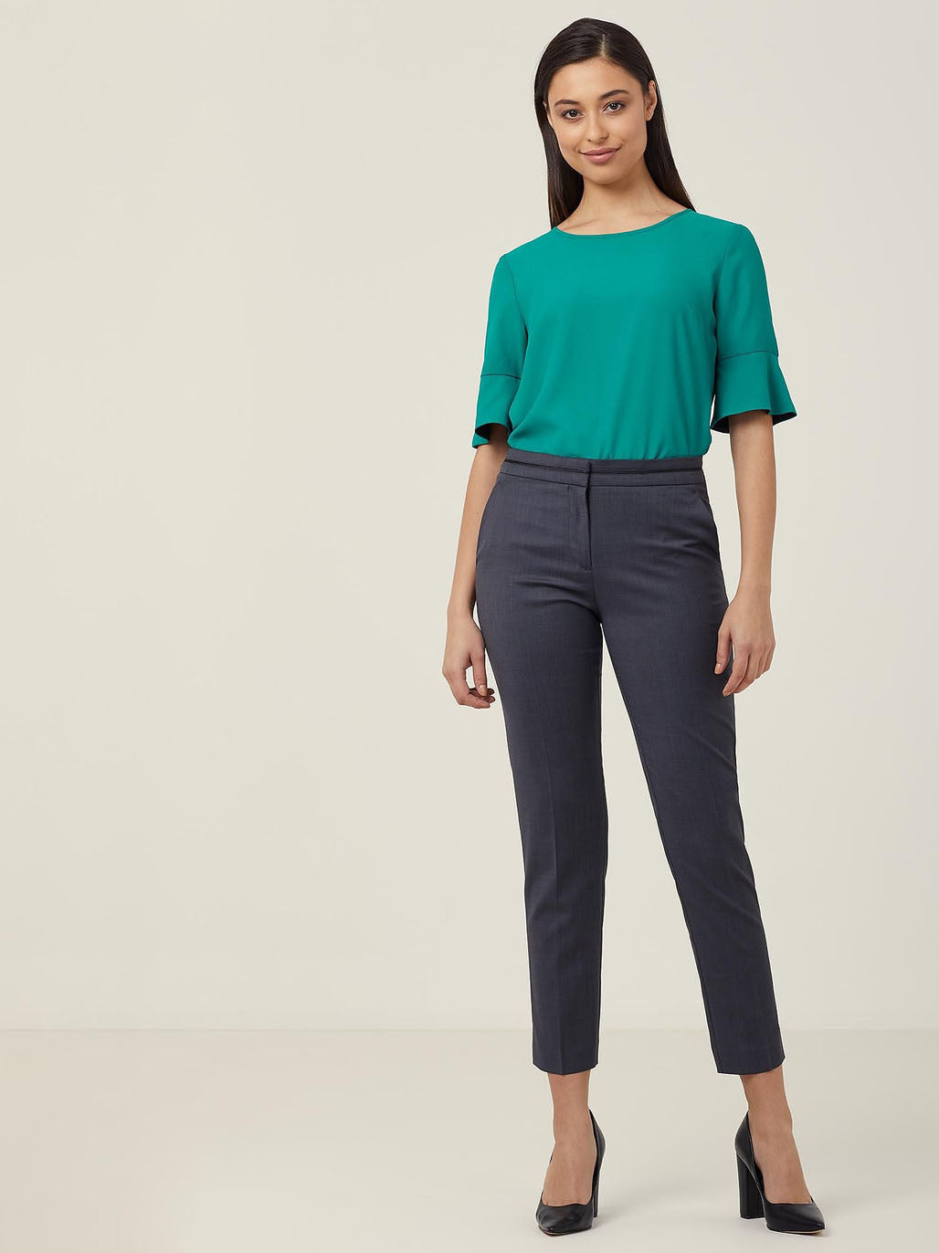 NNT CATU5T Fluted Sleeve Top