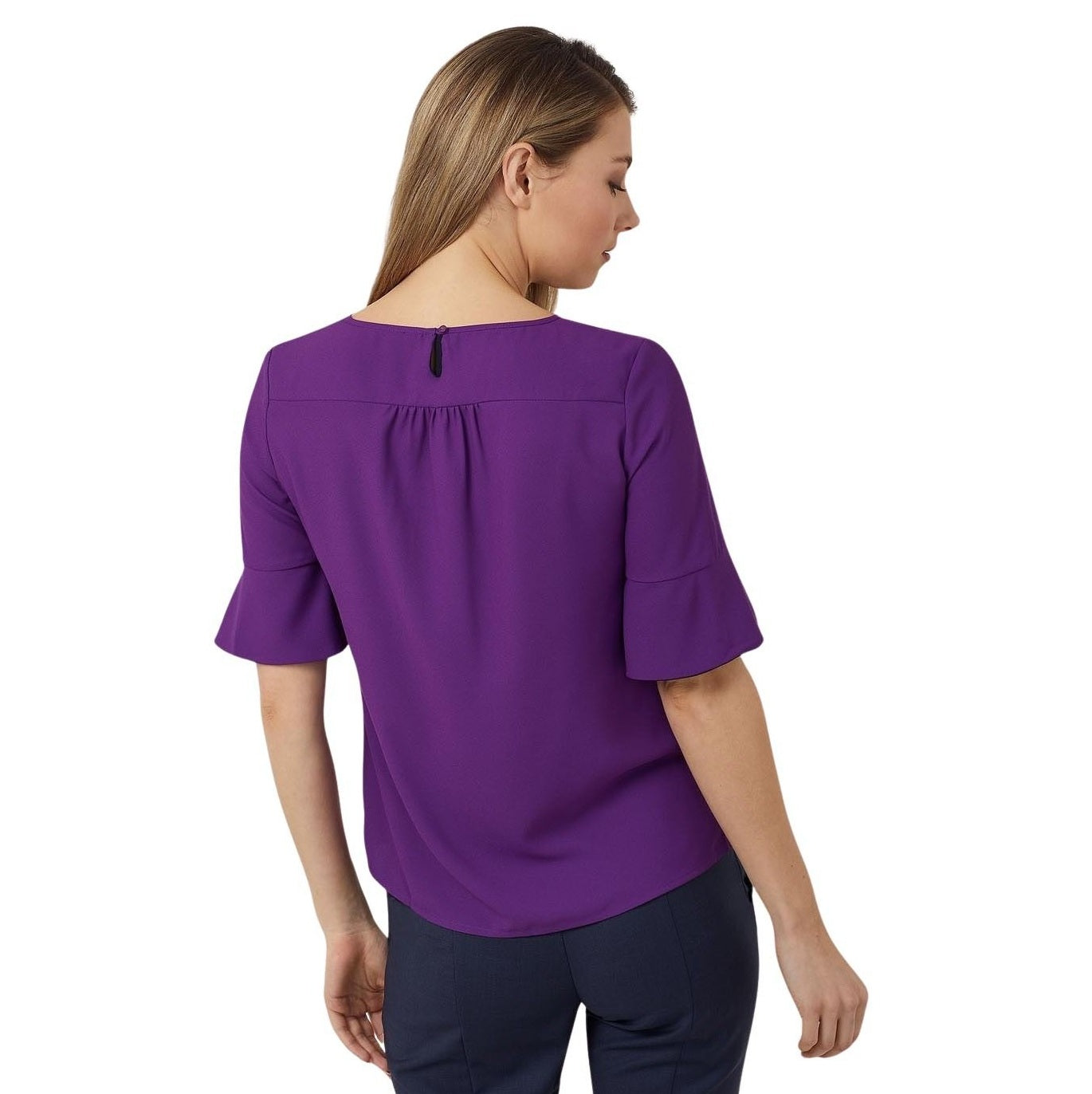 NNT CATU5T Fluted Sleeve Top