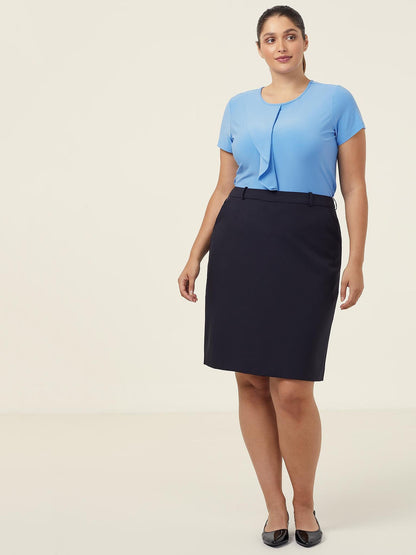 NNT CATU64 Ladies S/S Round Neck T Top Blouse