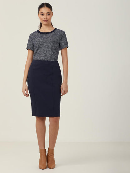 NNT CATUDG Textured Tweed Shell Top