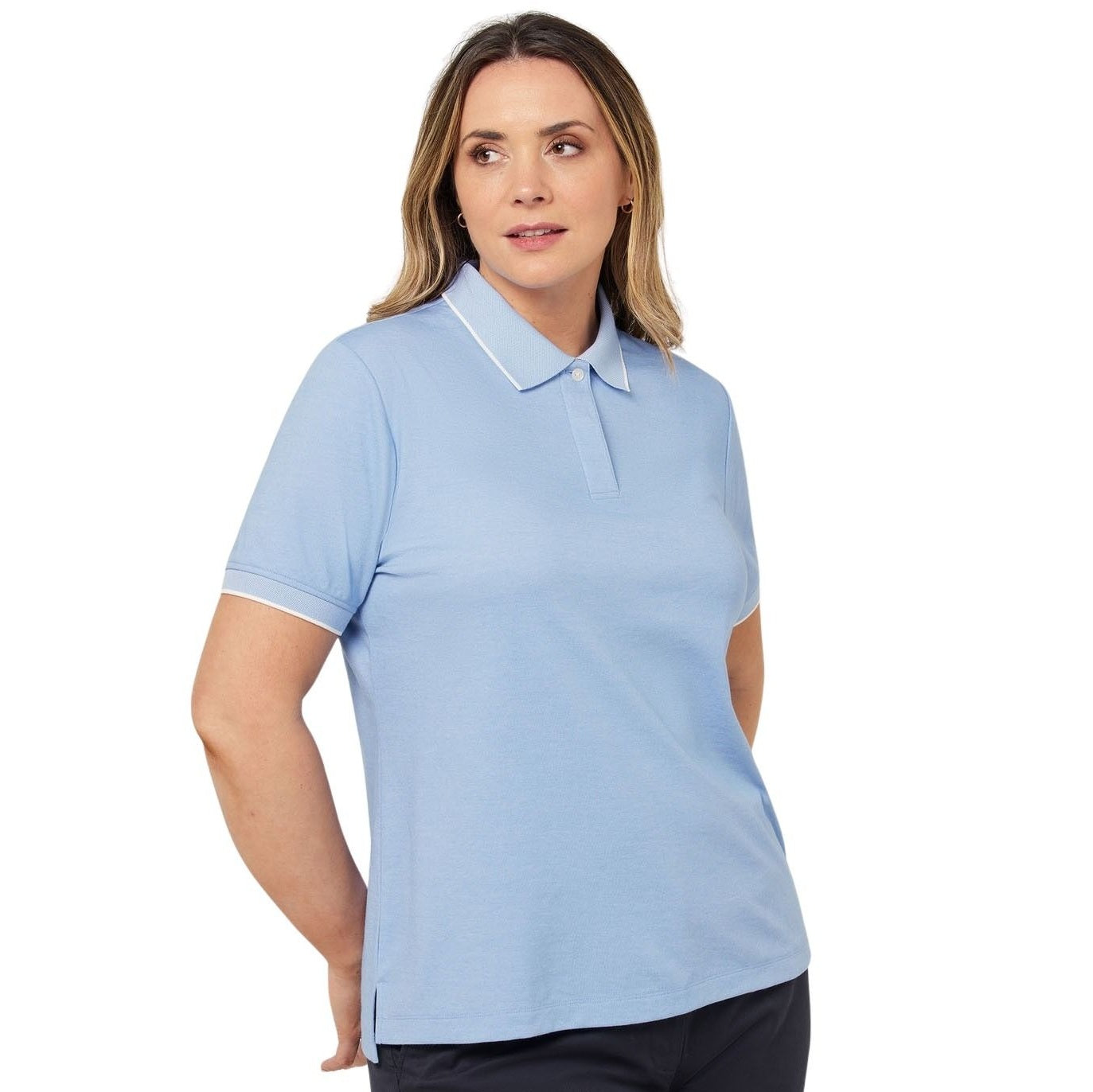 NNT CATUF9 Textured Women's Short Sleeve Polo