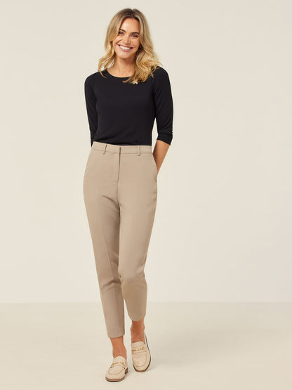 NNT CATUSX Matt Jersey Boat Neck 3/4 Sleeve Top