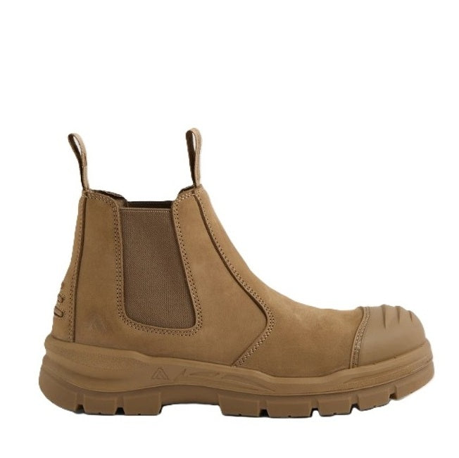 Colorado CF12349 Shopan Slip-on Scuff Cap Safety Boots - Stone - Side View