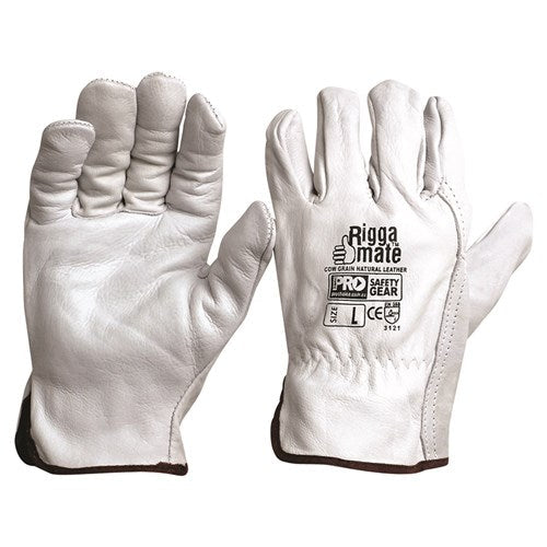 Pro Choice CGL41N Riggamate Natural Cowgrain Gloves