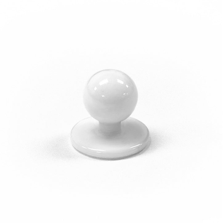 Biz Collection CH235 Chef Buttons - White - Product View