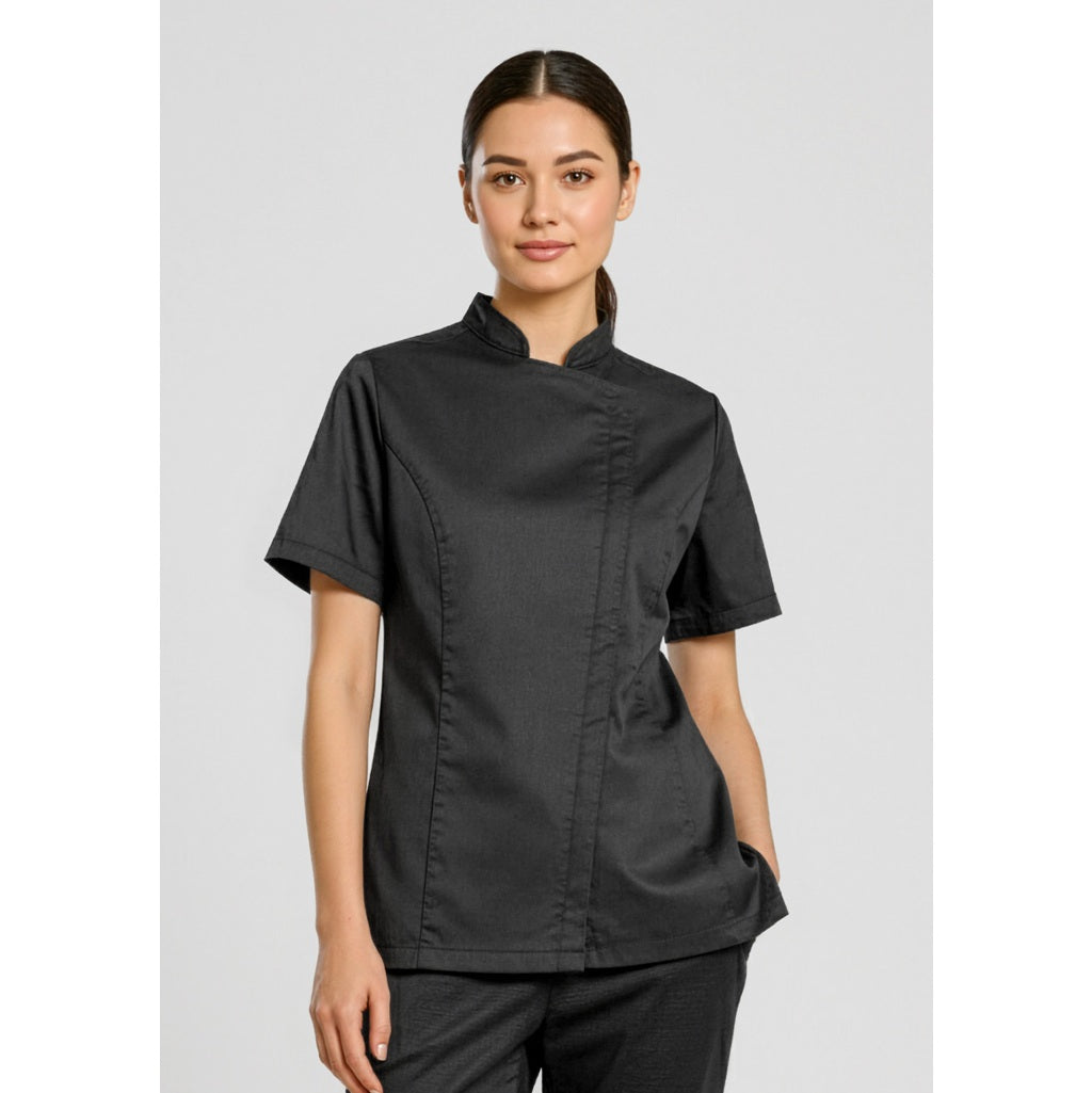 Biz Collection CH330LS Womens Alfresco Short Sleeve Chef Jacket