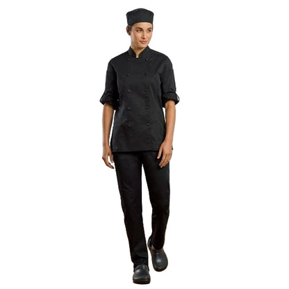 Biz Collection CH432L Womens Saffron Chef Flex Pants