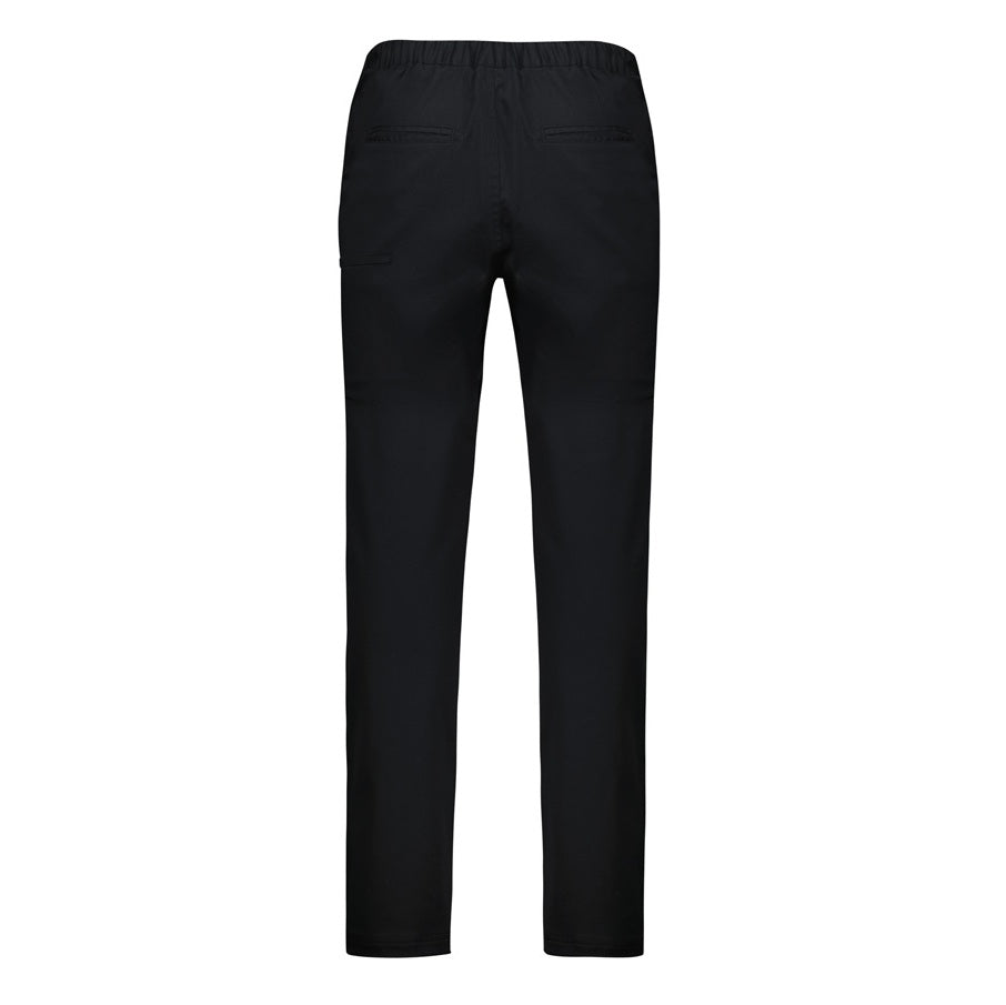 Womens black tailored fit front pockets professional kitchen wear Biz Collection Biz Collection CH432L Womens Saffron Chef Flex Pant