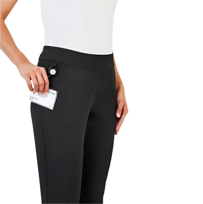 Biz Care CL040LL Womens Jane 3/4 Length Stretch Pant