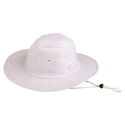 Pro Choice CSH Poly/Cotton Sun Hat - Blue - Angled View