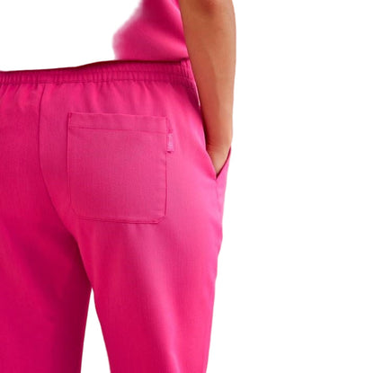 Biz Care CSP241LL Womens Pink Jogger Scrub Pant