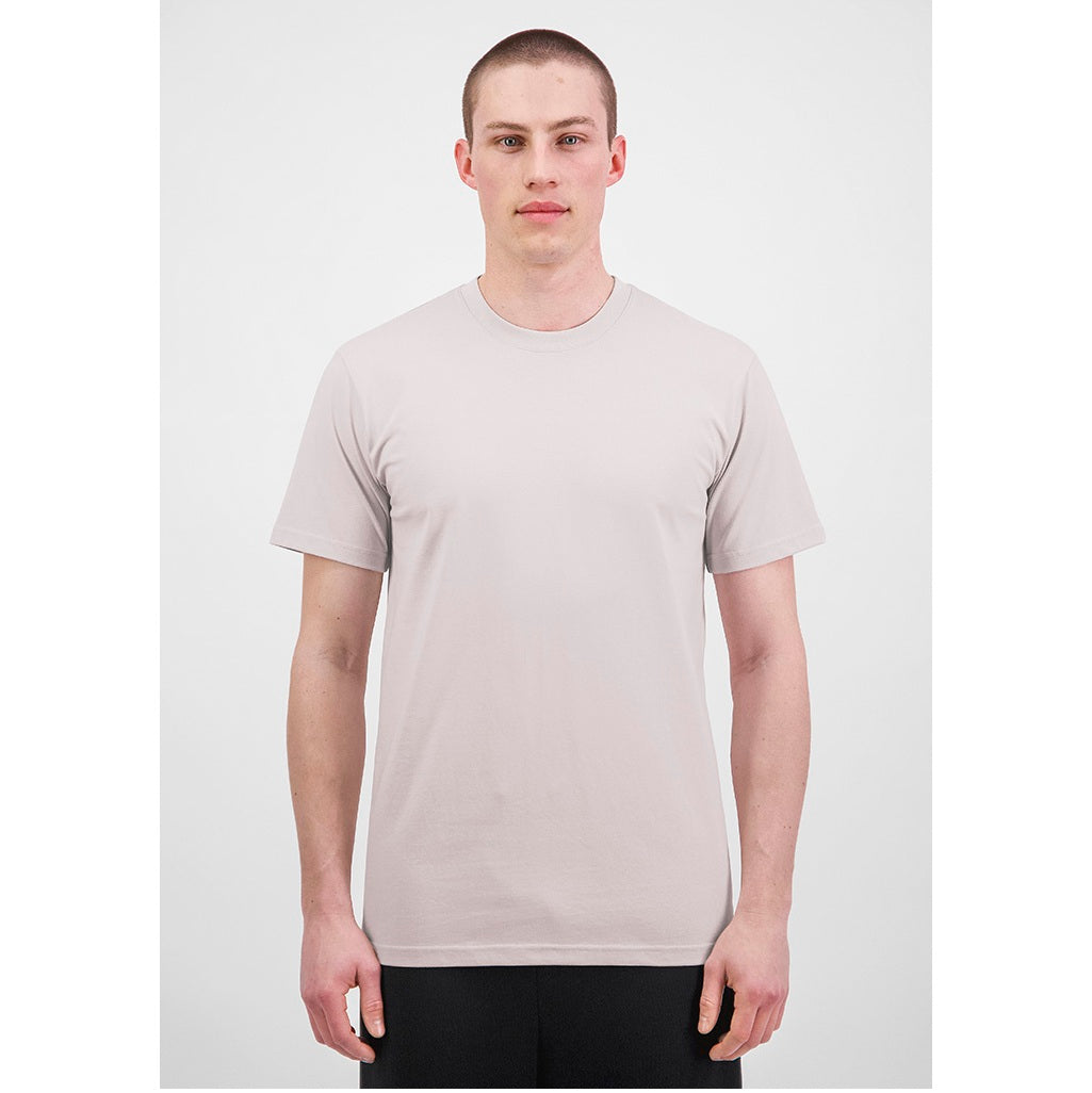 GOODMATES X2001M Mens Everyday Short Sleeve Tee - Chalk - Alternative Front View