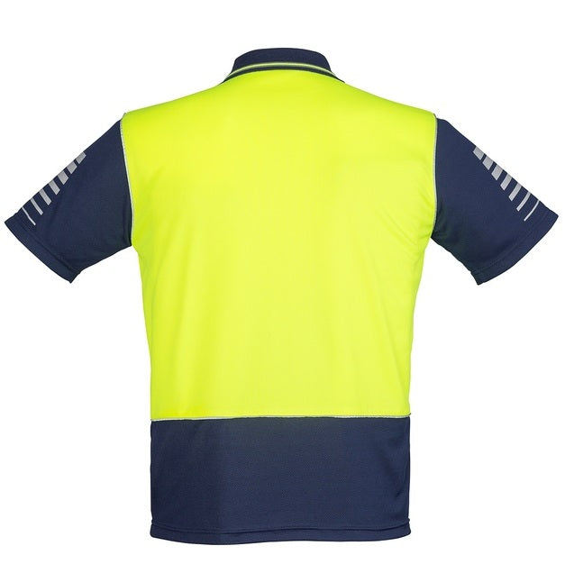 Syzmik ZH236 Mens HiVis Zone S/S Polo