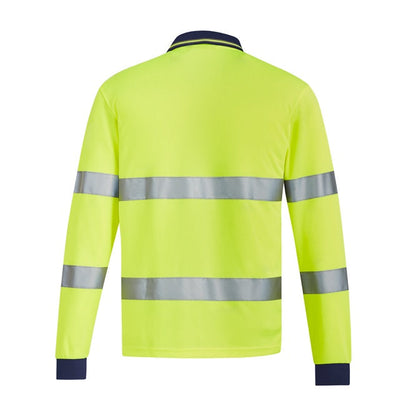 Syzmik ZH380 Unisex Bio Motion Long Sleeve Taped Polo