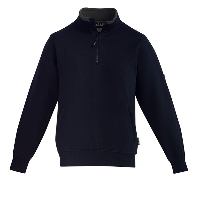 Syzmik ZT366 Mens 1/4 Zip Brushed Fleece Pullover