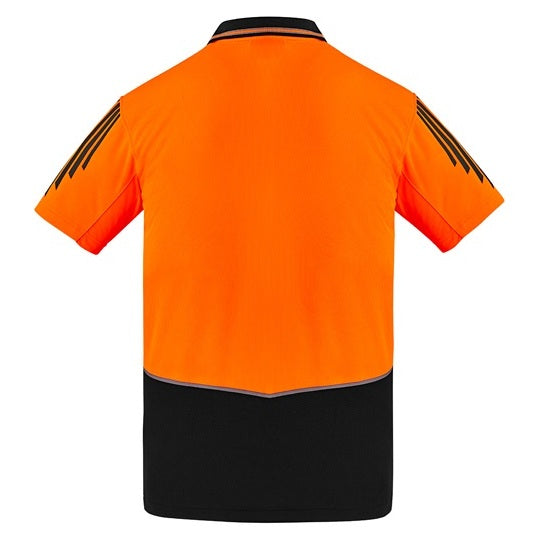 Syzmik ZH315 Mens HiVis Flux S/S Polo