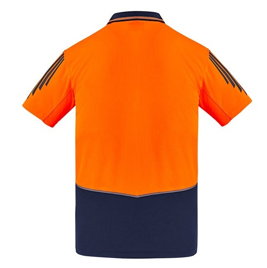 Syzmik ZH315 Mens HiVis Flux S/S Polo
