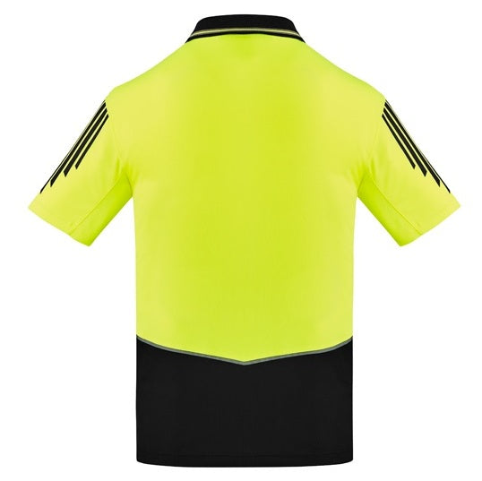 Syzmik ZH315 Mens HiVis Flux S/S Polo