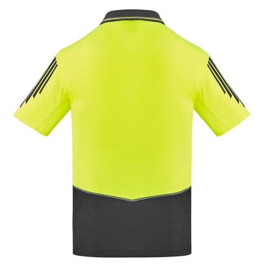 Syzmik ZH315 Mens HiVis Flux S/S Polo