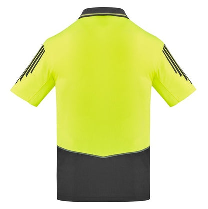 Syzmik ZH315 Mens HiVis Flux S/S Polo