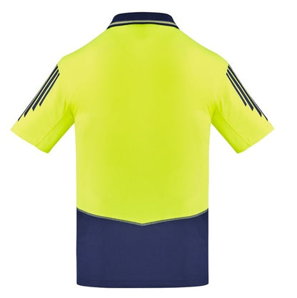 Syzmik ZH315 Mens HiVis Flux S/S Polo