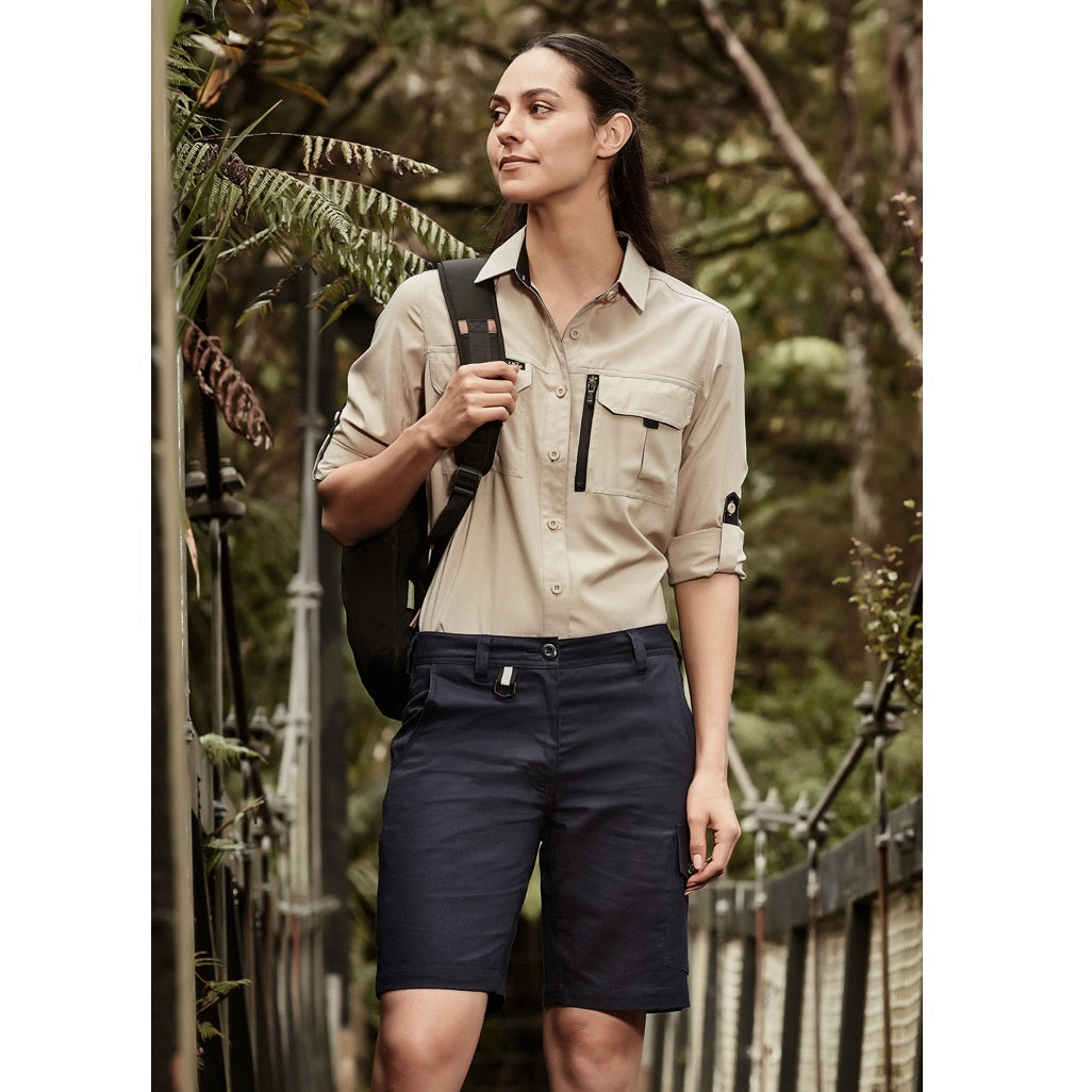 Syzmik ZS704 Ladies Rugged Cargo Shorts