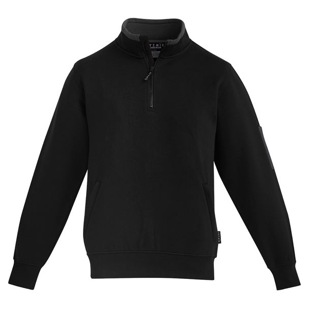 Syzmik ZT366 Mens 1/4 Zip Brushed Fleece Pullover